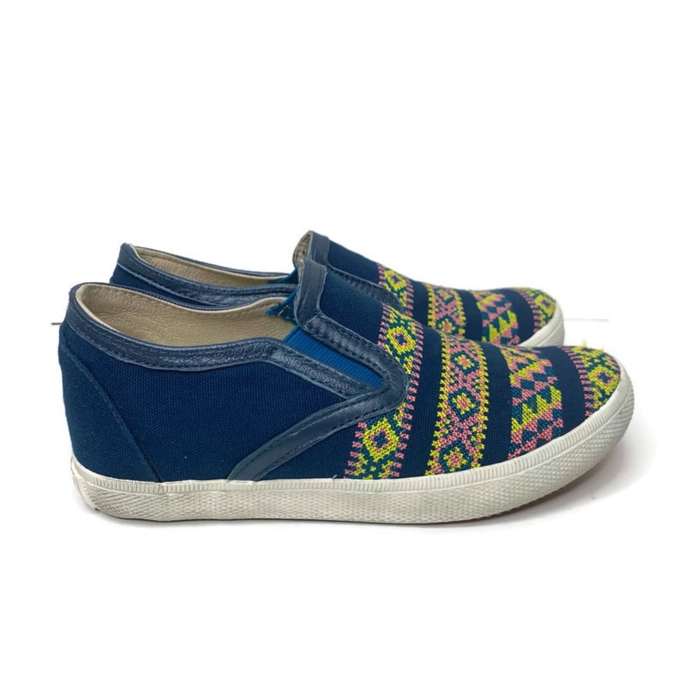Kim & Zozi Hippie Bling Embroidered Slip On Shoes